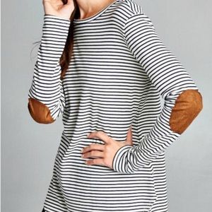 • Elbow Patch Top •